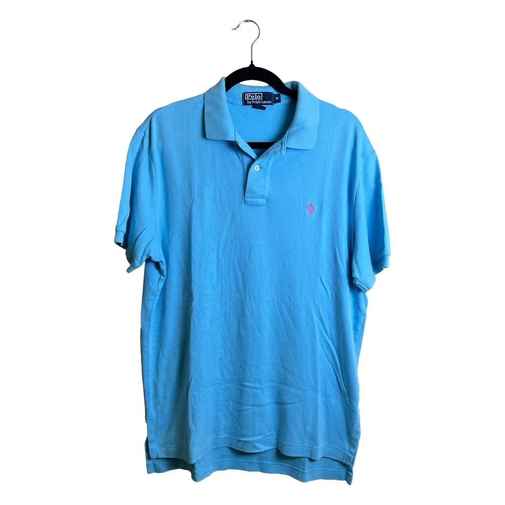 Polo Ralph Lauren Polo Shirt 2000s Men's Size Medium Preppy Indie Sleaze M